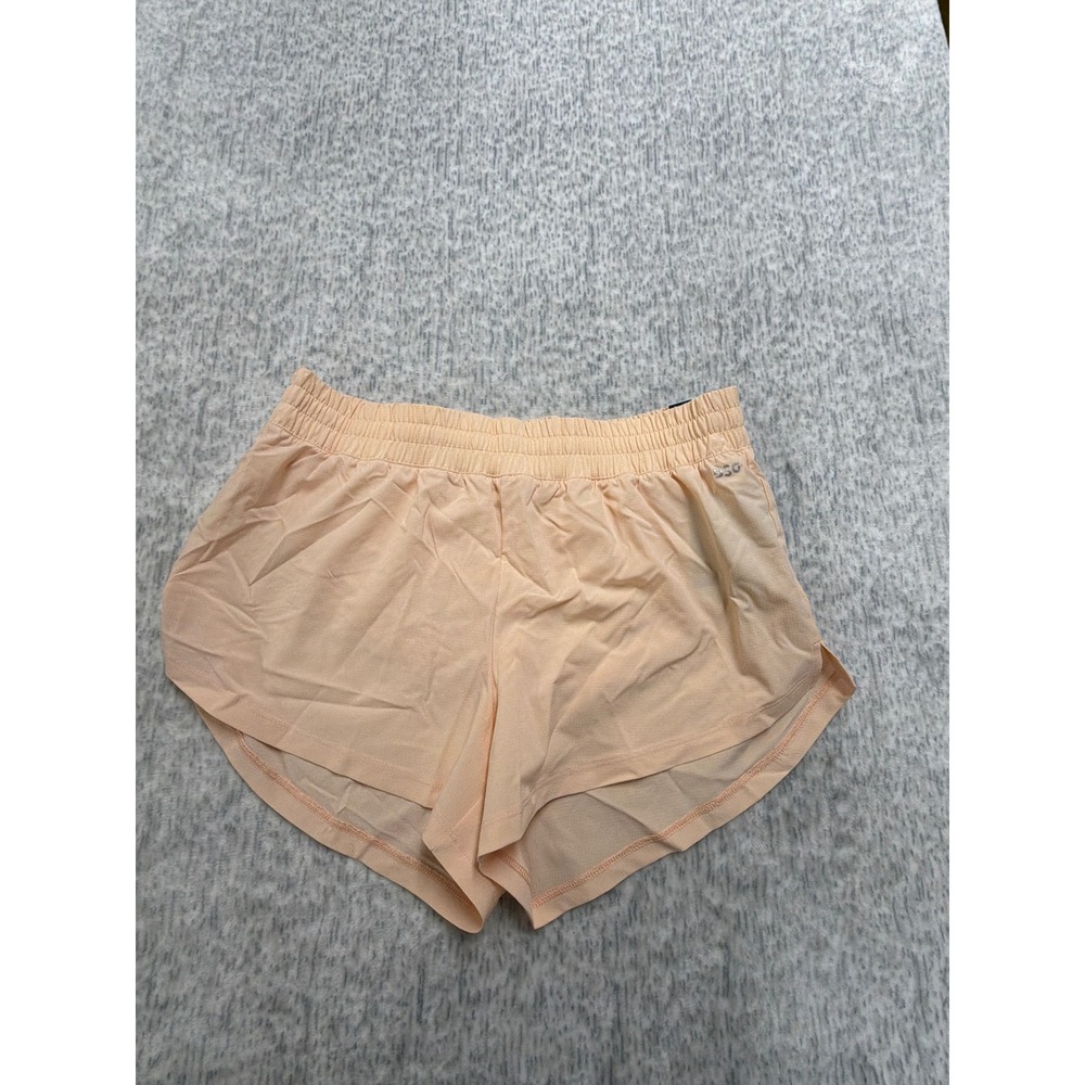 DSG Womens Stride Mid-Rise Running Shorts Illuminated Peach Medium DAW14200R NEW